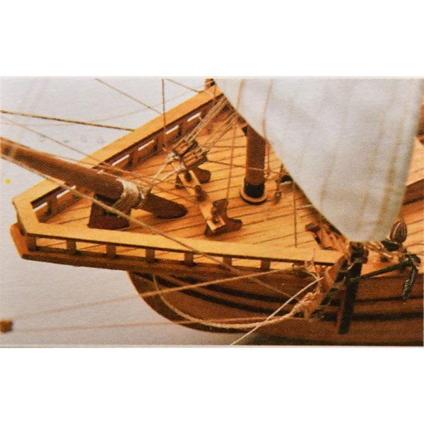 Pinta Caravel of Columbus Model Boat Kit - Mantua Models (755) - Image 3