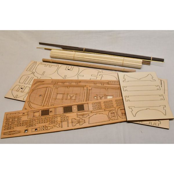 HMS President Frigate Model Boat Kit - Sergal (792) - Image 5