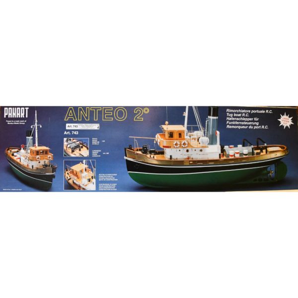 Anteo Model Boat Kit - Panart (743) - Image 8