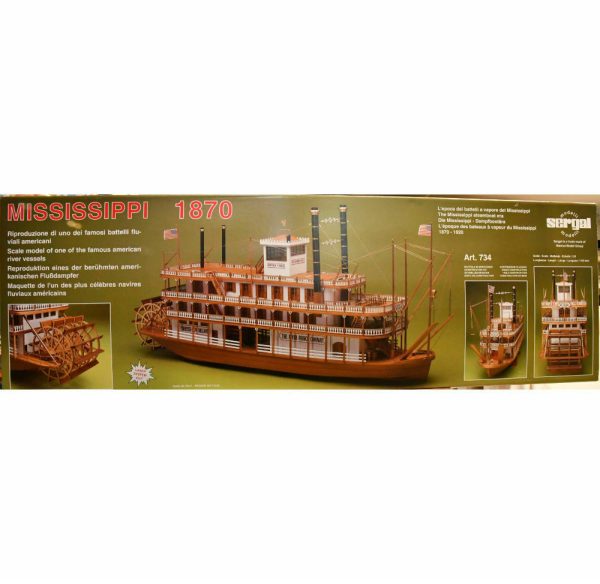 Mississippi Model Boat Kit - Sergal (734) - Image 4