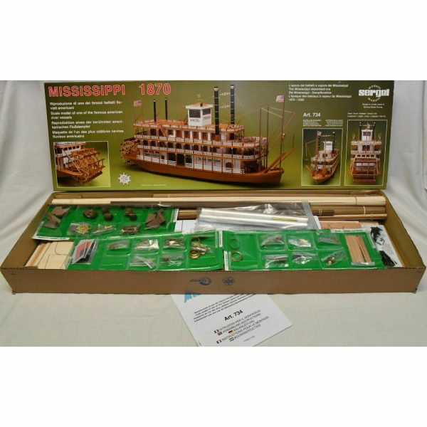 Mississippi Model Boat Kit - Sergal (734) - Image 8