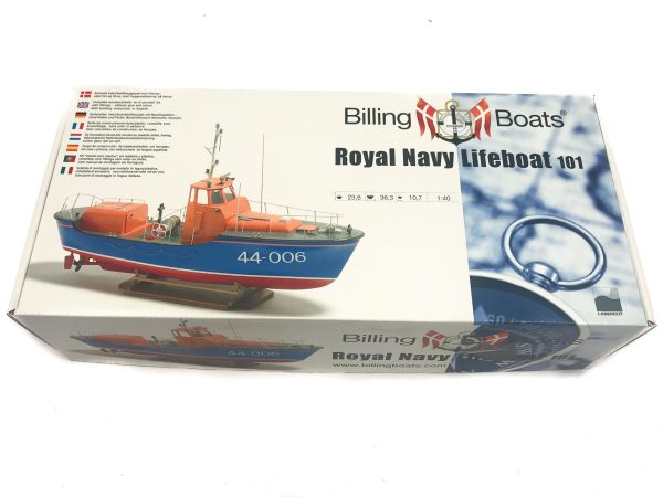 RNLI Waveny Lifeboat Boat Kit - Billing Boats (B101) - Image 4