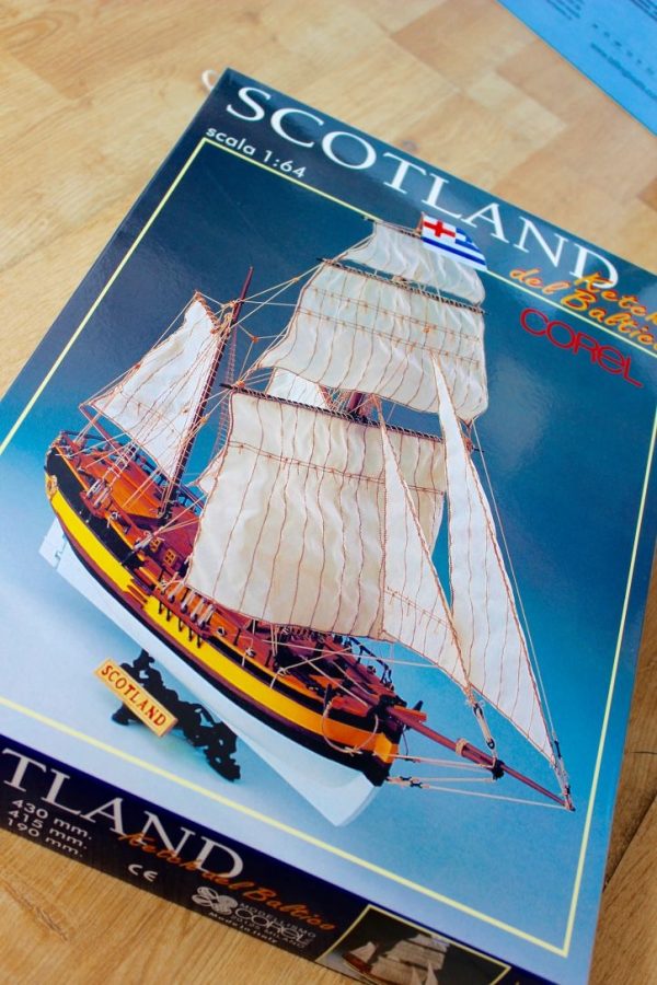 Scotland Baltic Yacht Model Kit - Corel (SM56) - Image 2