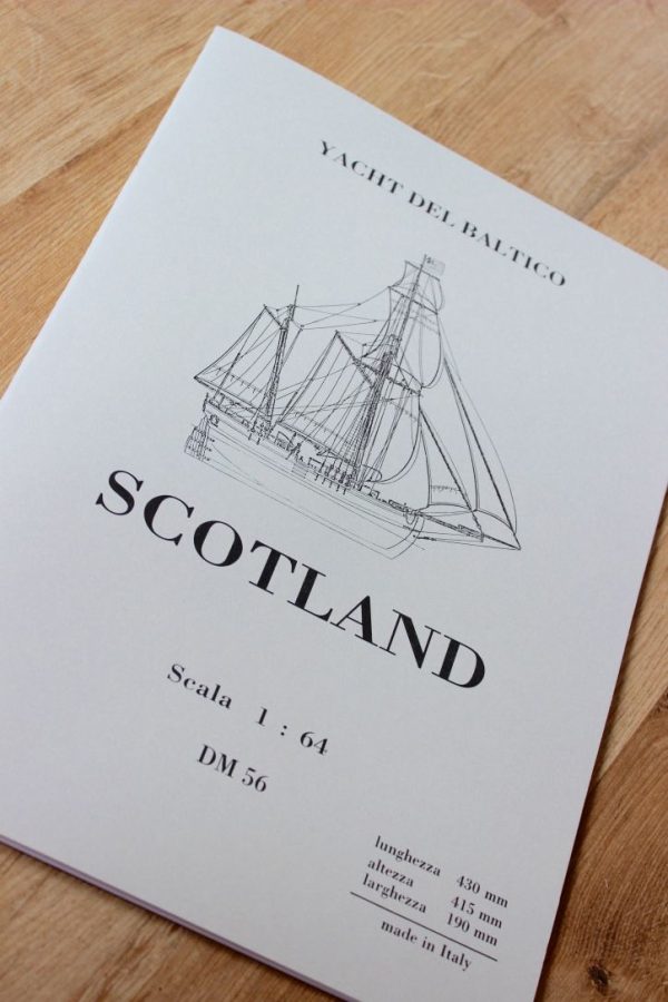 Scotland Baltic Yacht Model Kit - Corel (SM56) - Image 7