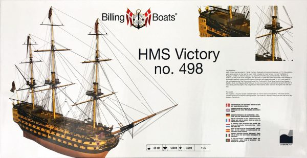 HMS Victory Model Ship Kit - Billing Boats (B498) - Image 3