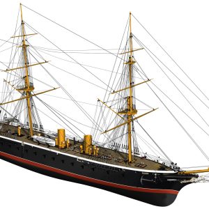 HMS Warrior Model Ship Kit - Billing Boats (B512)