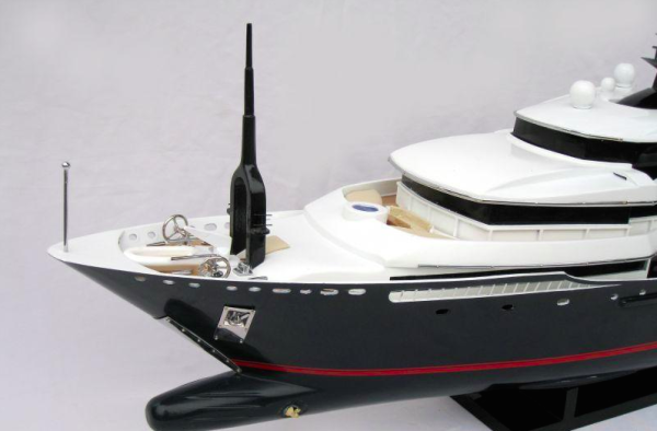 Alfa Nero Superyacht Model - GN