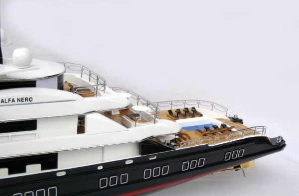 Alfa Nero Superyacht Model - GN - Image 3