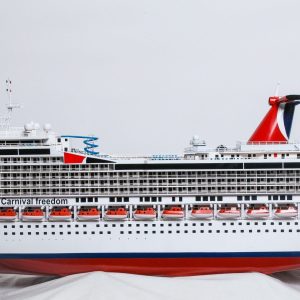 Carnival Freedom Cruise Vessel Model Boat