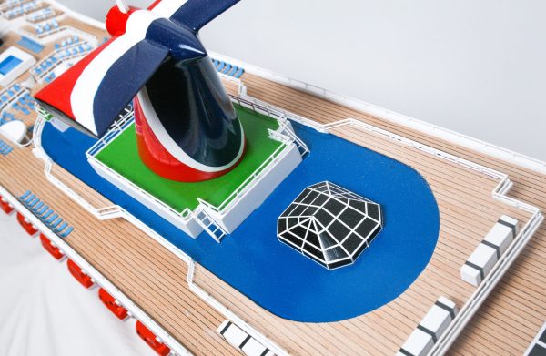 Carnival Freedom Cruise Vessel Model Boat - Image 9