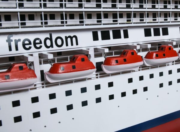 Carnival Freedom Cruise Vessel Model Boat - Image 12