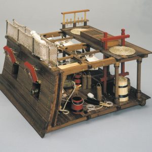 Panart Section Between Decks and Gun Bays Model Kit - Panart (740)