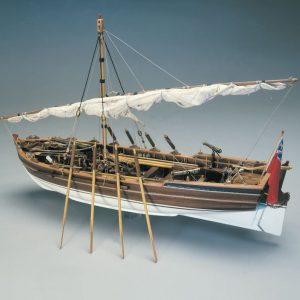 Armed Pinnace, British Navy 1800 Ship Model Kit - Panart (748)
