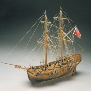 HMS Shine 1712 Cutter Model Boat Kit - Mantua Models (777)