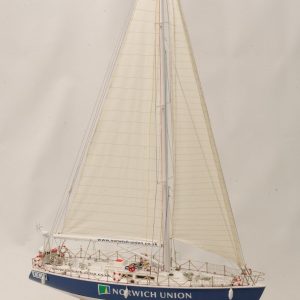 Norwich Union model yacht