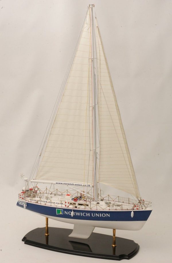 Norwich Union model yacht