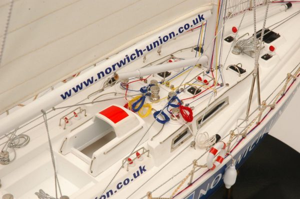 Norwich Union model yacht - Image 5