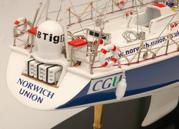 Norwich Union model yacht - Image 6