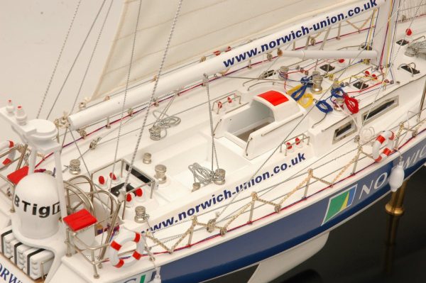 Norwich Union model yacht - Image 7