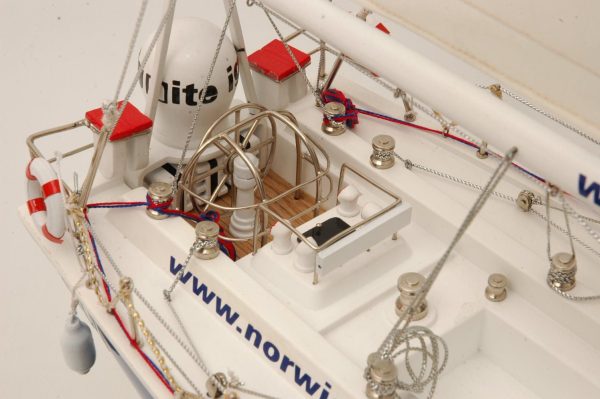 Norwich Union model yacht - Image 8