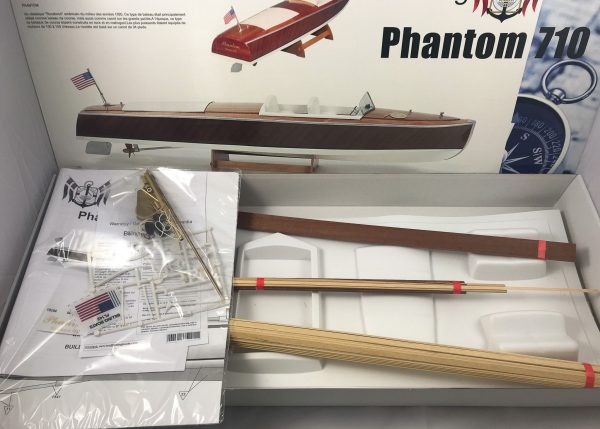 Phantom Runabout Model Boat Kit - Billing Boats (B710) - Image 3