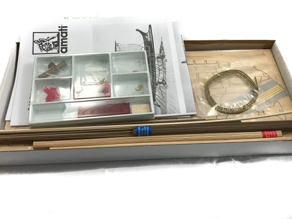 Bireme Greek Warship Model Kit - (Amati 1404) - Image 3