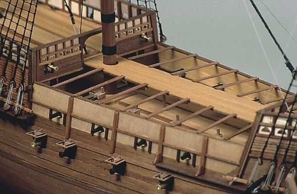 Mary Rose Model Ship Kit - Caldercraft (9004) - Image 4