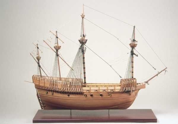 Mary Rose Model Ship Kit - Caldercraft (9004) - Image 5