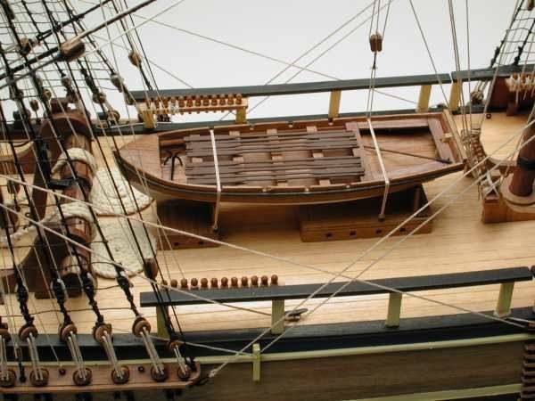 H.M.A.V. Bounty Ship Model Kit - Caldercraft (9008) - Image 3