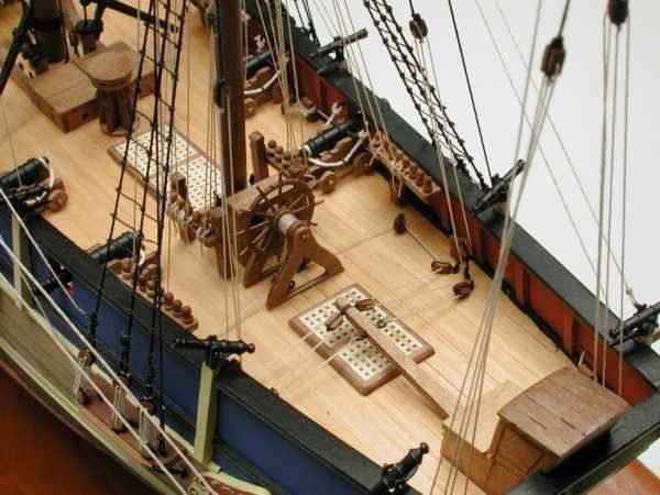H.M.A.V. Bounty Ship Model Kit - Caldercraft (9008) - Image 7