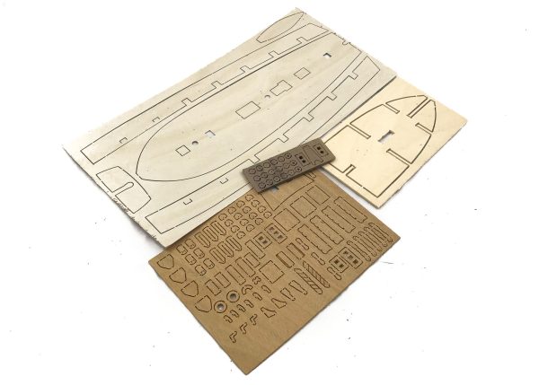 HM Schooner Pickle Wooden Boat Kit - Caldercraft (9018) - Image 15