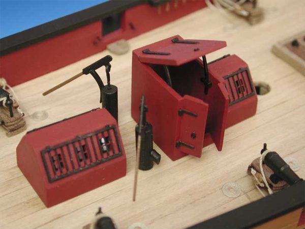 HM Schooner Pickle Wooden Boat Kit - Caldercraft (9018) - Image 8