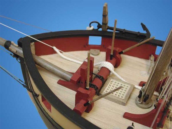 HM Schooner Pickle Wooden Boat Kit - Caldercraft (9018) - Image 9