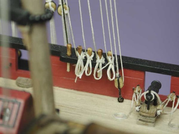 HM Schooner Pickle Wooden Boat Kit - Caldercraft (9018) - Image 10