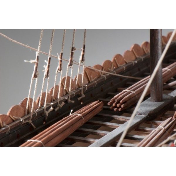 Viking Longship Model Boat Kit Scale 1 to 35 - Dusek (D005) - Image 4