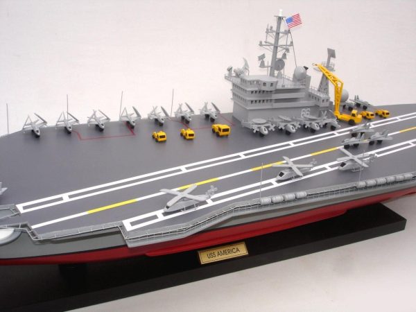 Aircraft Carrier USS America CV-66 Ship Model - GN - Image 6