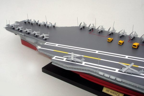 Aircraft Carrier USS America CV-66 Ship Model - GN - Image 10