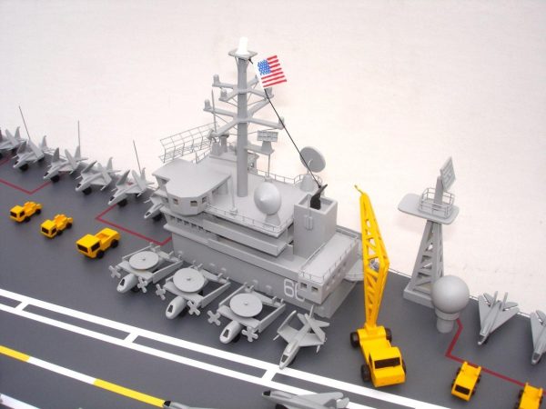 Aircraft Carrier USS America CV-66 Ship Model - GN - Image 13