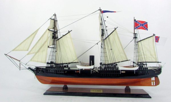 CSS Alabama Ship Model - GN