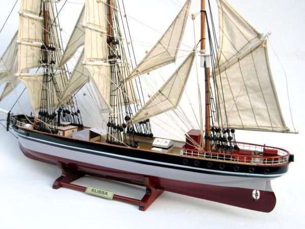 Elissa Wooden Model Ship - GN - Image 3