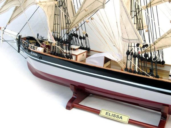 Elissa Wooden Model Ship - GN - Image 5