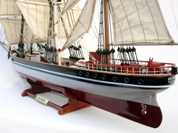 Elissa Wooden Model Ship - GN - Image 7