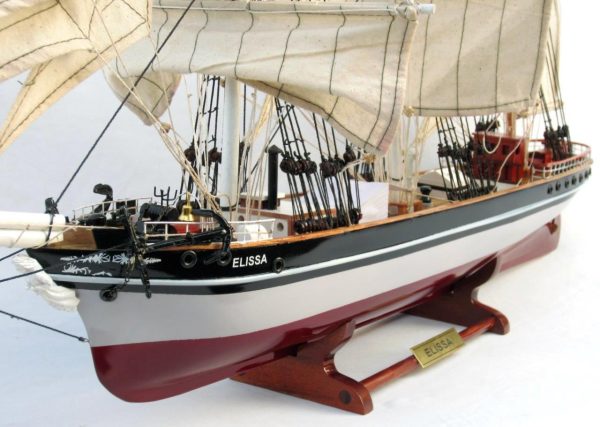 Elissa Wooden Model Ship - GN - Image 8