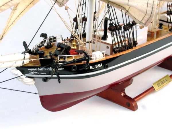 Elissa Wooden Model Ship - GN - Image 9