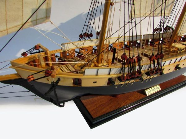 USS Niagara Wooden Model Ship - GN - Image 6