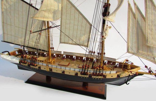 USS Niagara Wooden Model Ship - GN - Image 9