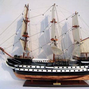 HMS Conway Ship Model (with Copper Plates on Hull) - GN
