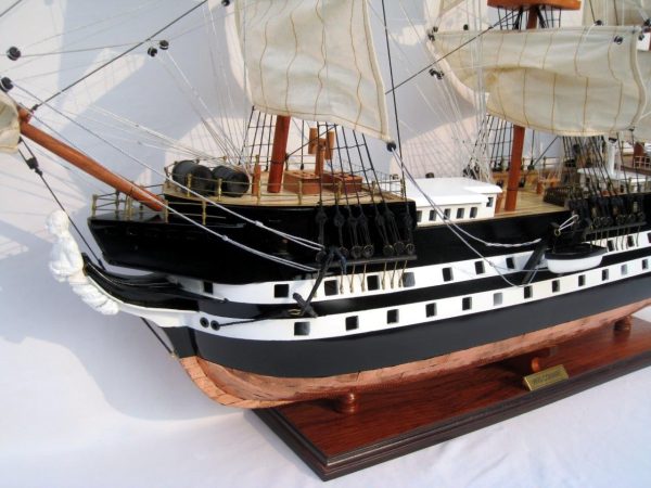 HMS Conway Ship Model (with Copper Plates on Hull) - GN - Image 3