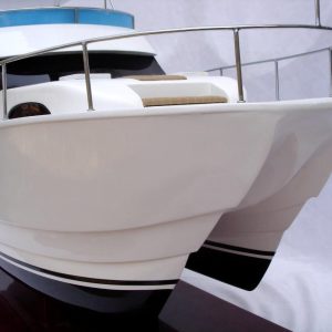 Twin-Hull Viking Sport Yacht Model Boat - GN