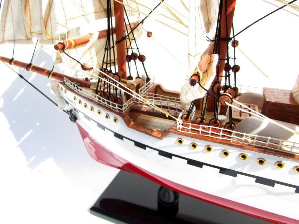 France II Wooden Model Ship - GN - Image 8